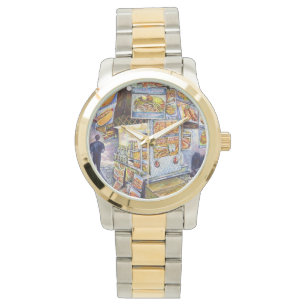 Reloj De Pulsera Carga de trabajo artística extraordinaria