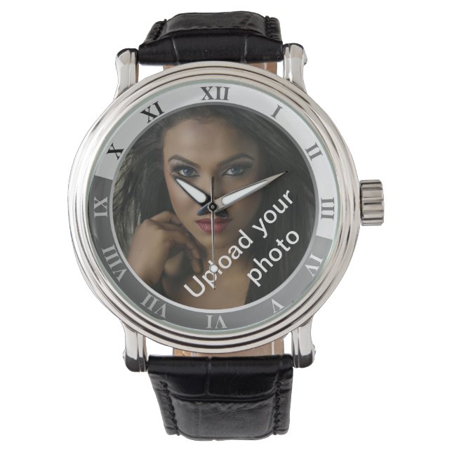 Reloj De Pulsera Cargar tu foto (Anverso)