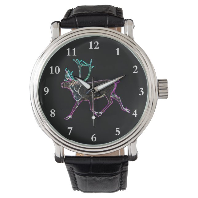 Reloj De Pulsera Caribou Eléctrico (Anverso)