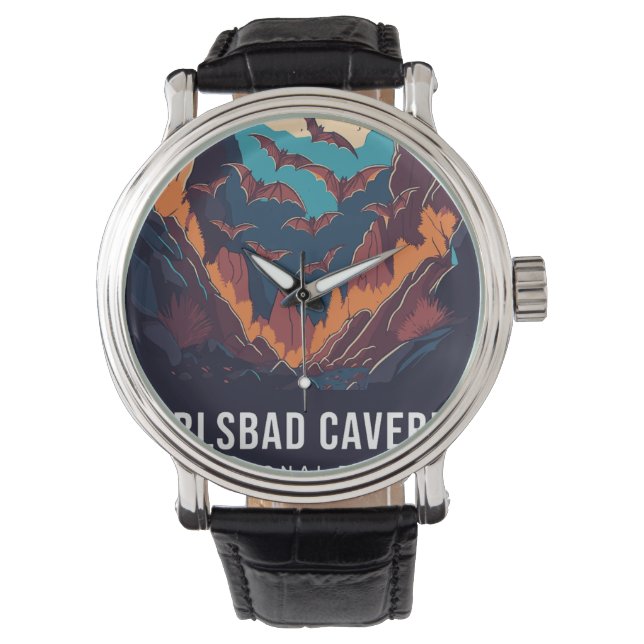 Reloj De Pulsera Carlsbad Cavern National Park (Anverso)