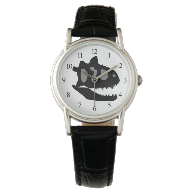 Reloj De Pulsera Carnotaurus Skull (Anverso)