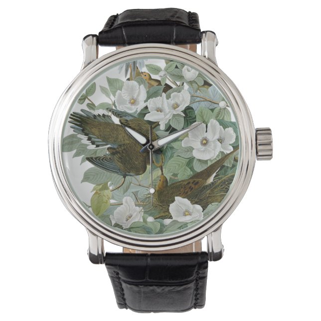 Reloj De Pulsera Carolina Pigeon Audubon Morning Dove (Anverso)