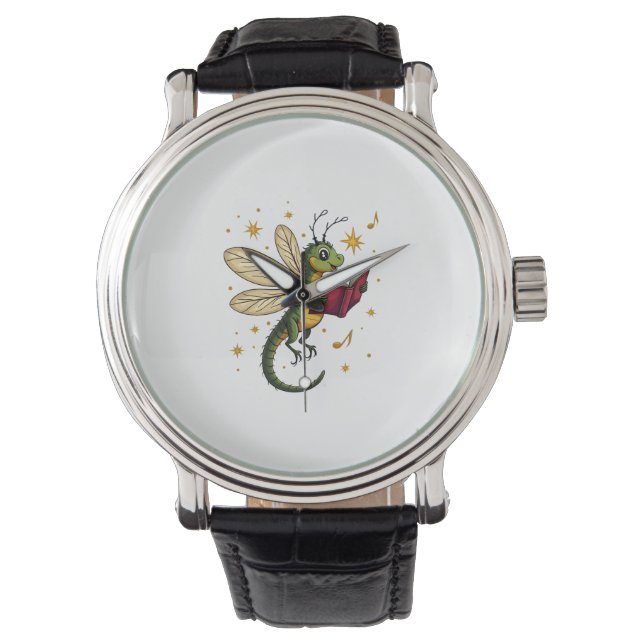 Reloj De Pulsera Caroling Dragonfly (Anverso)
