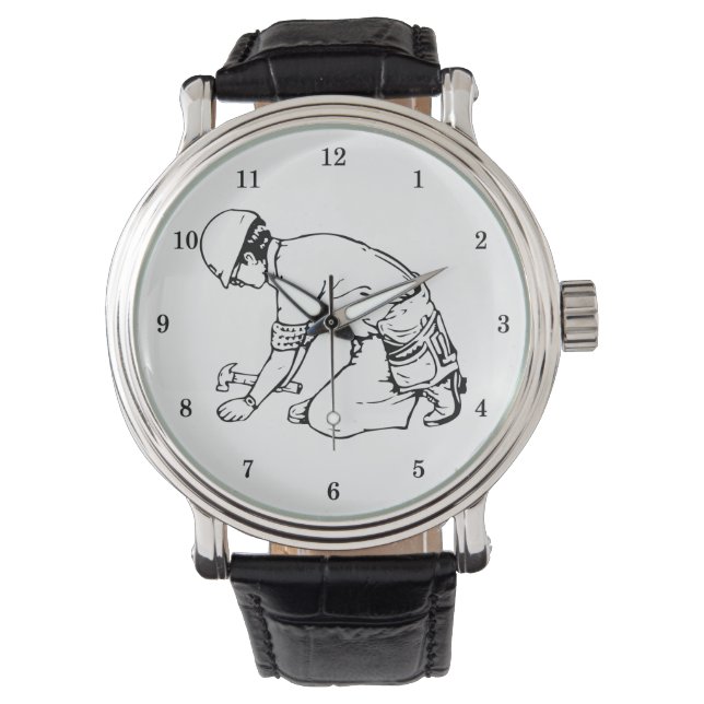 Reloj De Pulsera Carpintero profesional (Anverso)