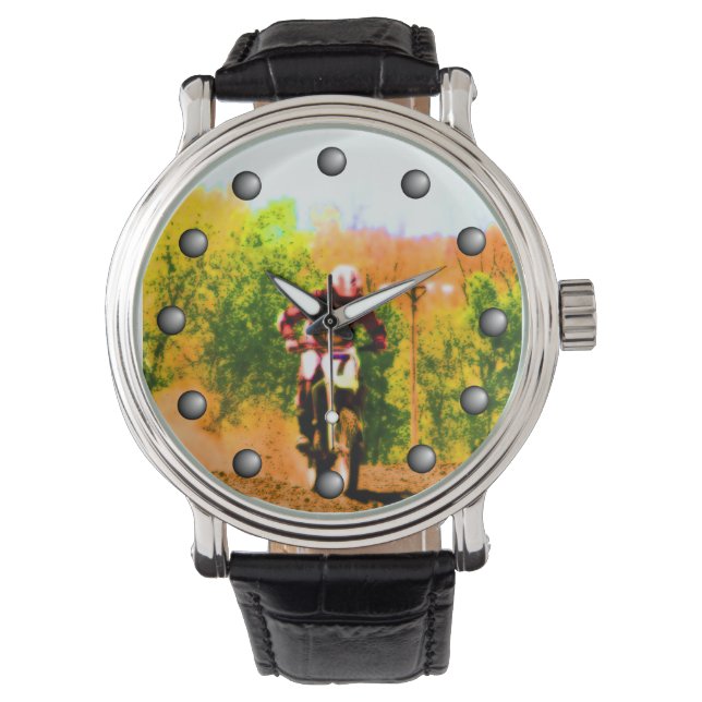 Reloj De Pulsera Carreras Dirtbike Daredevil (Anverso)