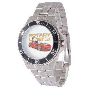 RELOJ DE PULSERA CARRERAS DRIFT ROTARD LEGEND ANIME ESTILO