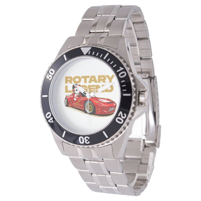 RELOJ DE PULSERA CARRERAS DRIFT ROTARD LEGEND ANIME ESTILO (Angular)