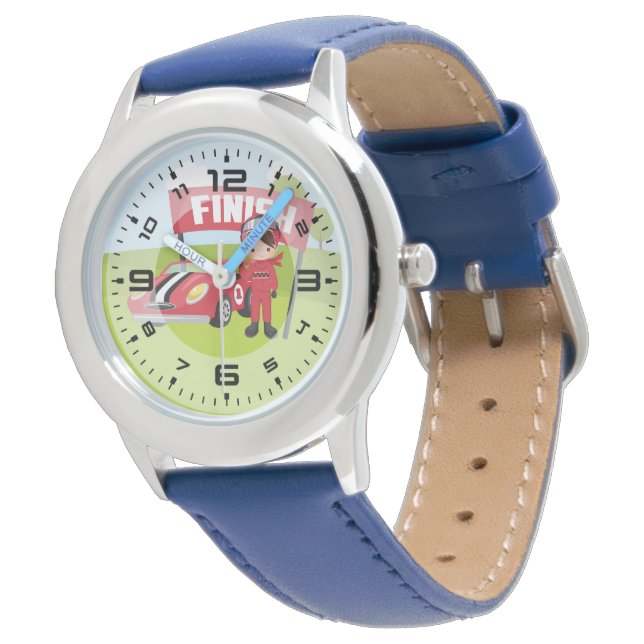 Reloj De Pulsera Carreras Racecar Racer (Angular)