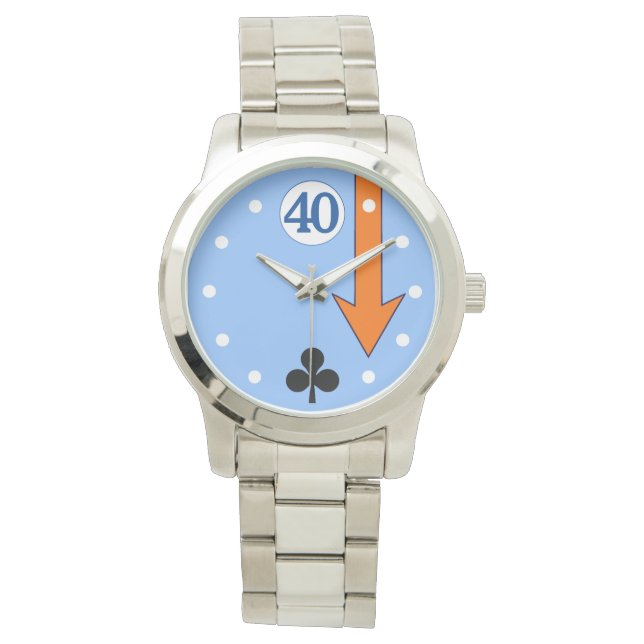 Reloj De Pulsera Carreras WATCH 1970 (Anverso)