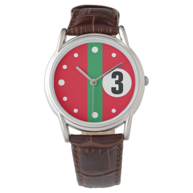 Reloj De Pulsera Carreras WATCH 1972 (Anverso)
