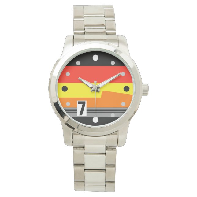 Reloj De Pulsera Carreras WATCH 1973 (Anverso)