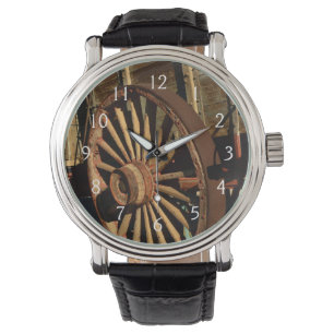 Reloj De Pulsera Carro antiguo de tren de mulas