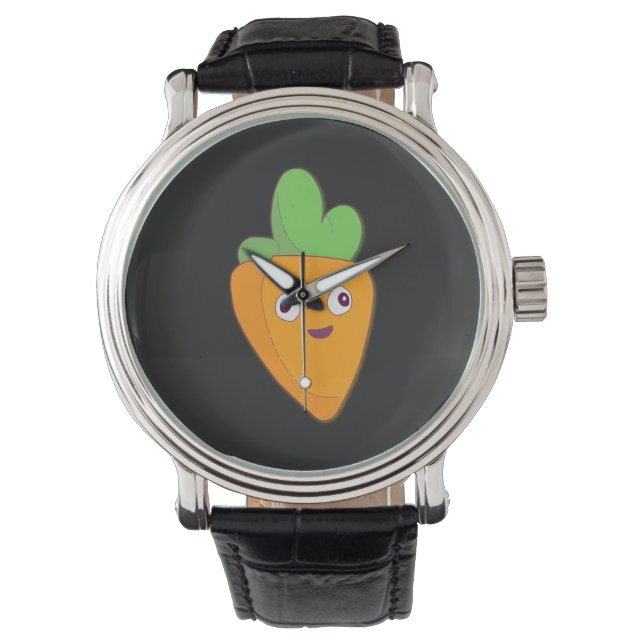 Reloj De Pulsera 🥕 Carrot Top feliz (Anverso)