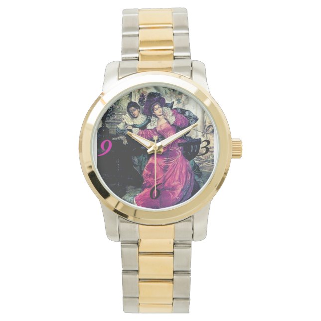 Reloj De Pulsera Carta de amor pintura antigua (Anverso)