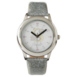 Reloj De Pulsera Carta de Monograma chica S art Sarah nombre