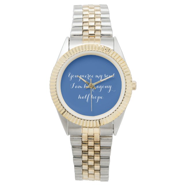 Reloj De Pulsera Carta romántica de Persuasión  (Anverso)