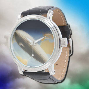 Reloj De Pulsera Cartel de viaje de Vintage Graf Zeppelin