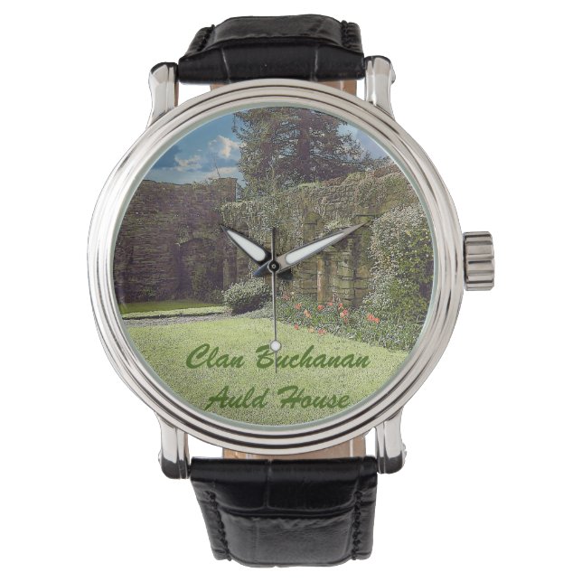 Reloj De Pulsera Casa de Buchanan Auld - Clan Buchanan (Anverso)