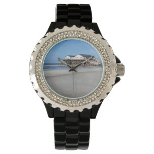 Reloj De Pulsera Casa sobre pilotes en la playa de San Pedro Ording