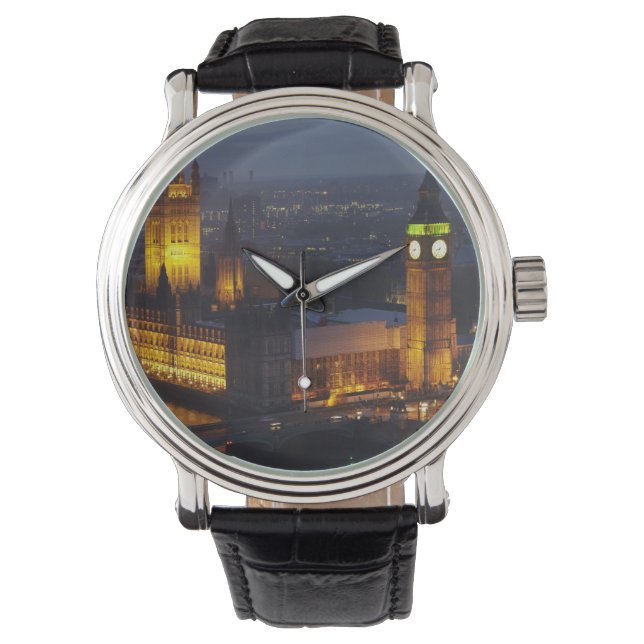 Reloj De Pulsera Casas del Parlamento, Big Ben, Westminster (Anverso)