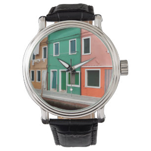 Reloj De Pulsera Casas en el frente del mar