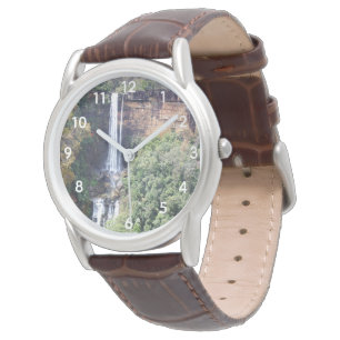 Reloj De Pulsera Cascada de la naturaleza en las cataratas Fitzroy