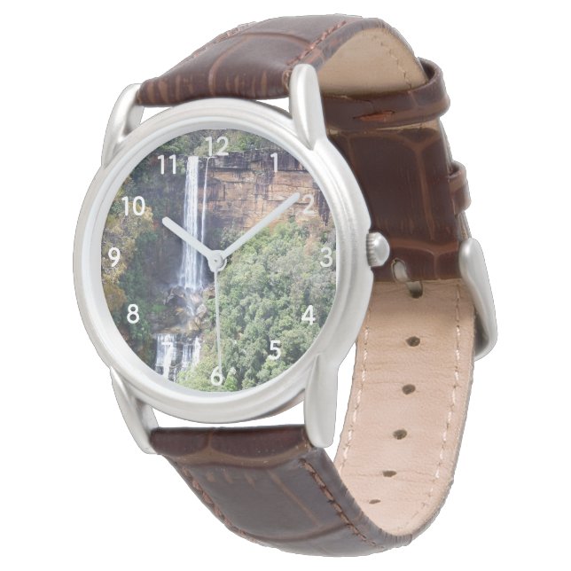 Reloj De Pulsera Cascada de la naturaleza en las cataratas Fitzroy (Angular)