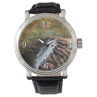Reloj De Pulsera Cascada en el Parque Estatal Laurel Hill
