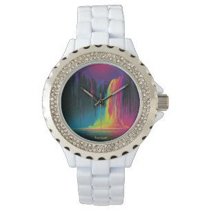 Reloj De Pulsera Cascada mágica, cautivadora serenidad