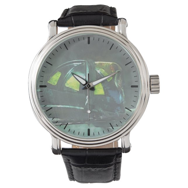 Reloj De Pulsera Casco de Bombero (Anverso)