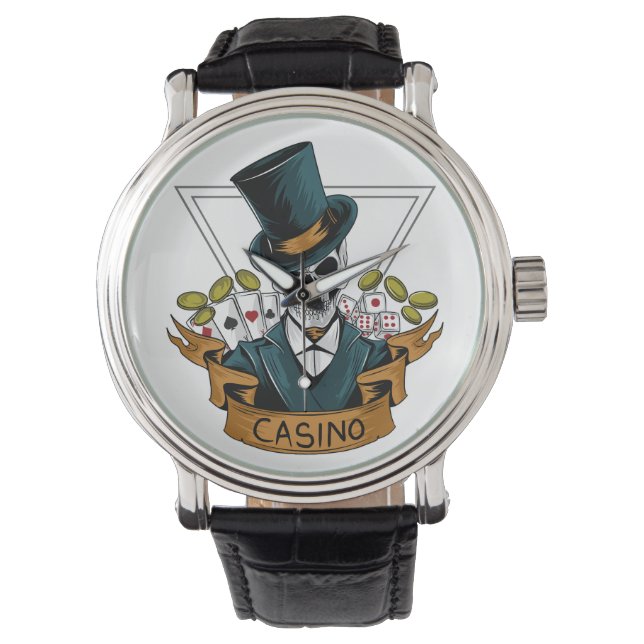Reloj De Pulsera Casino King: La fortuna favorece a las audaces (Anverso)