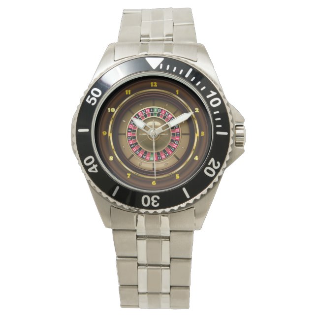 Reloj De Pulsera Casino Roulette Watch (Anverso)