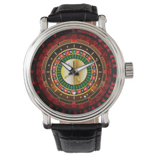 Reloj De Pulsera Casino Roulette Watch