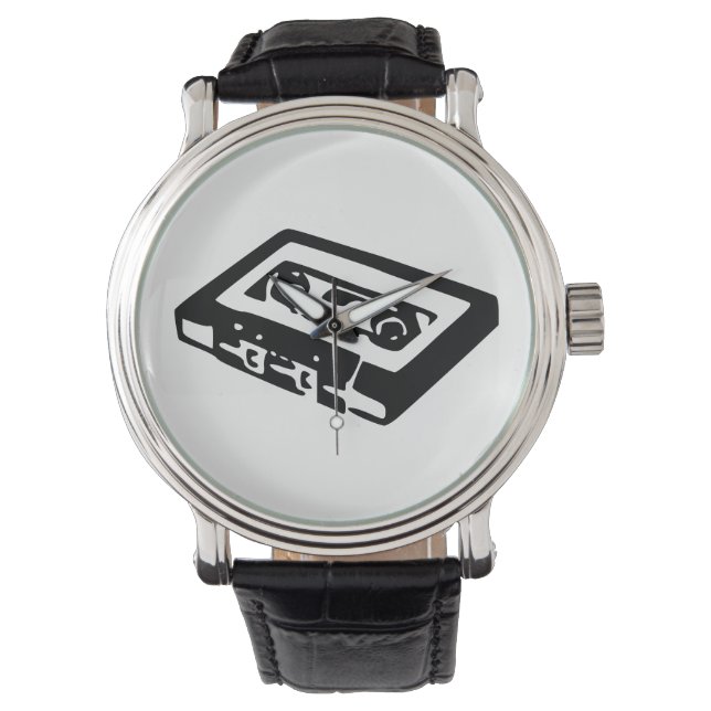 Reloj De Pulsera Cassette de audio (Anverso)