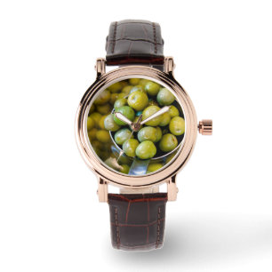 Reloj De Pulsera Castelvetrano Aceitunas verdes dulces