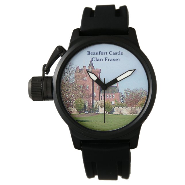 Reloj De Pulsera Castillo de Beaufort - Clan Fraser (Anverso)