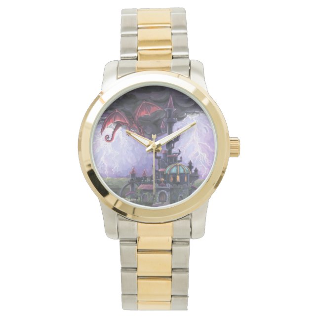 Reloj De Pulsera Castillo de Dragon (Anverso)