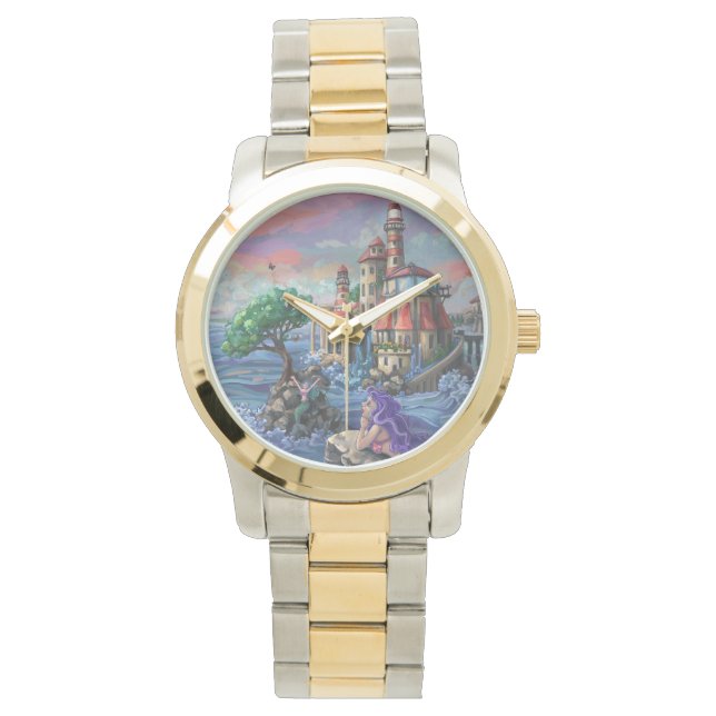 Reloj De Pulsera Castillo de Mermaid (Anverso)