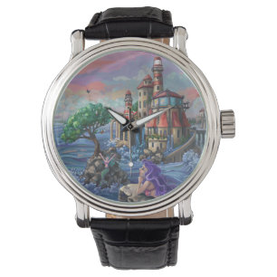 Reloj De Pulsera Castillo de Mermaid