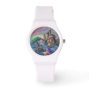 Reloj De Pulsera Castillo de Mermaid