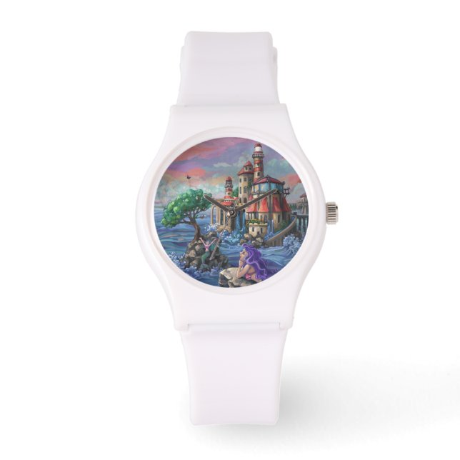 Reloj De Pulsera Castillo de Mermaid (Anverso)