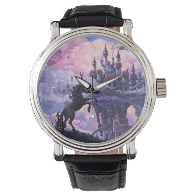 Reloj De Pulsera Castillo de Unicornio (Anverso)