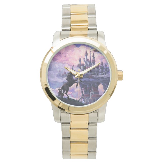Reloj De Pulsera Castillo de Unicornio (Anverso)