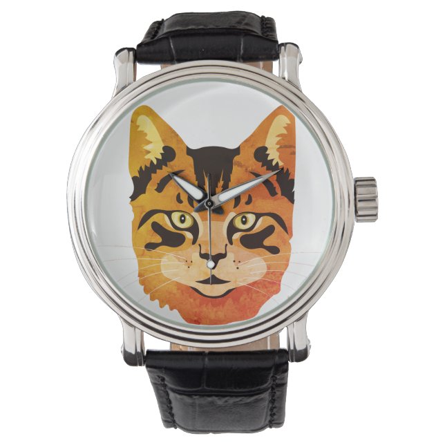 Reloj De Pulsera Cat, Animal, Pet (Anverso)