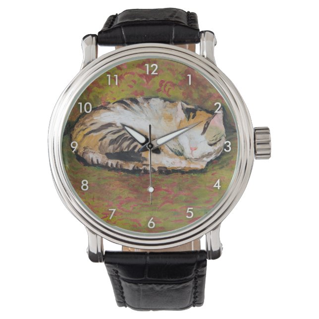 Reloj De Pulsera Cat, August Macke Watch (Anverso)