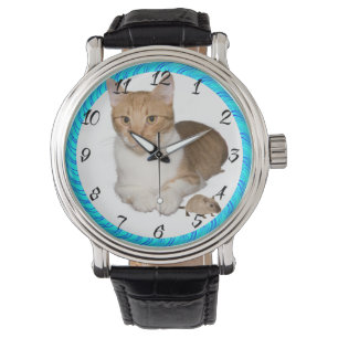 RELOJ DE PULSERA CAT CON MOUSE