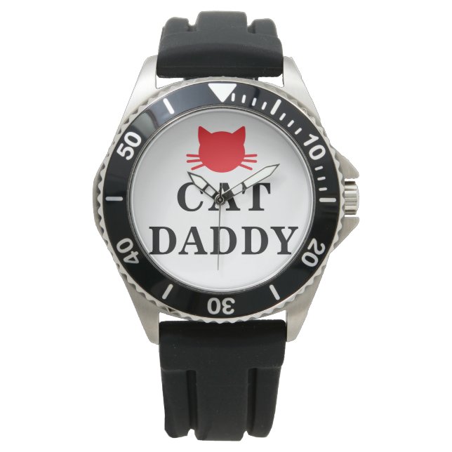 Reloj De Pulsera Cat Daddy Watch (Anverso)