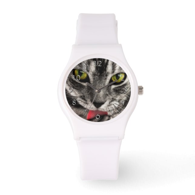 Reloj De Pulsera Cat Lick (Anverso)