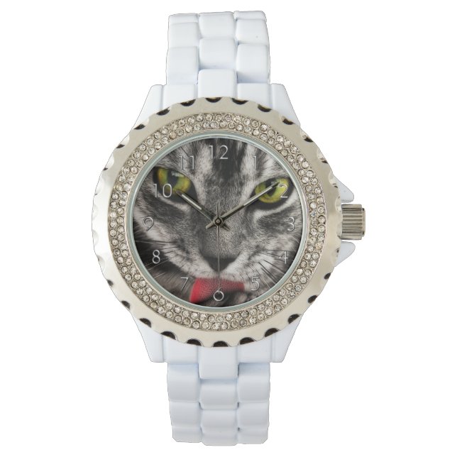Reloj De Pulsera Cat Lick (Anverso)