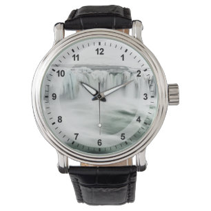 Reloj De Pulsera Catarata de Godafoss, invierno, Islandia